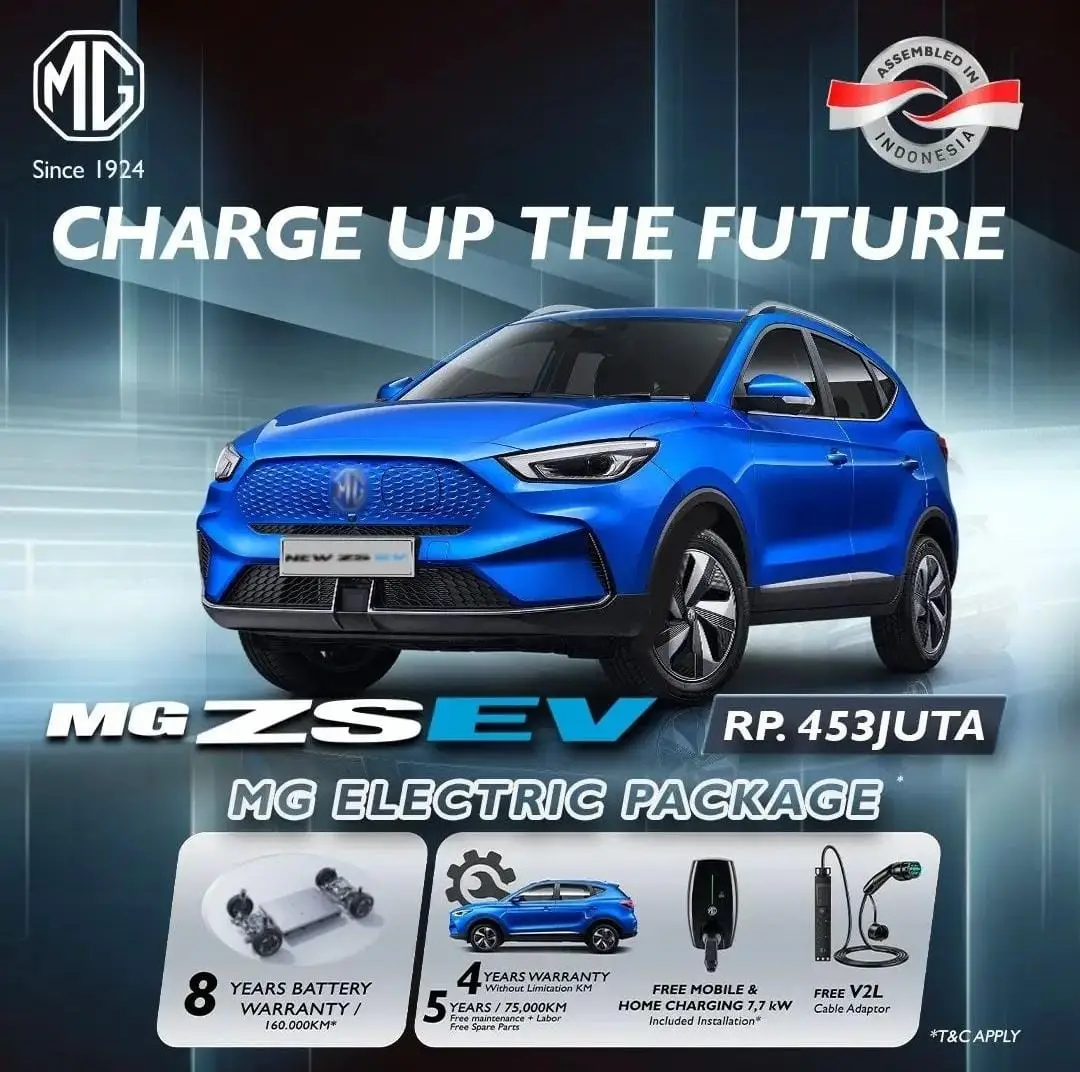 Special Price MG ZS EV — Promo Jambe