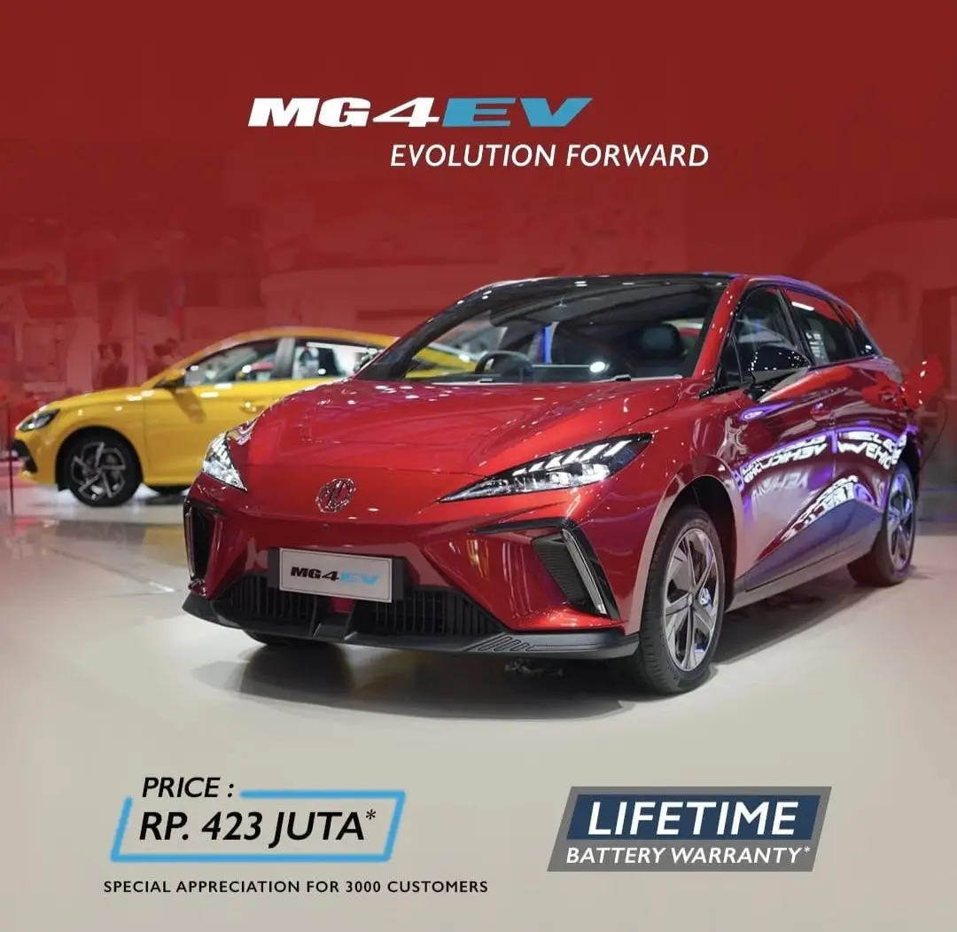Special Price MG 4 EV — Promo Jambe